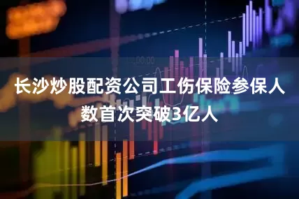 长沙炒股配资公司工伤保险参保人数首次突破3亿人