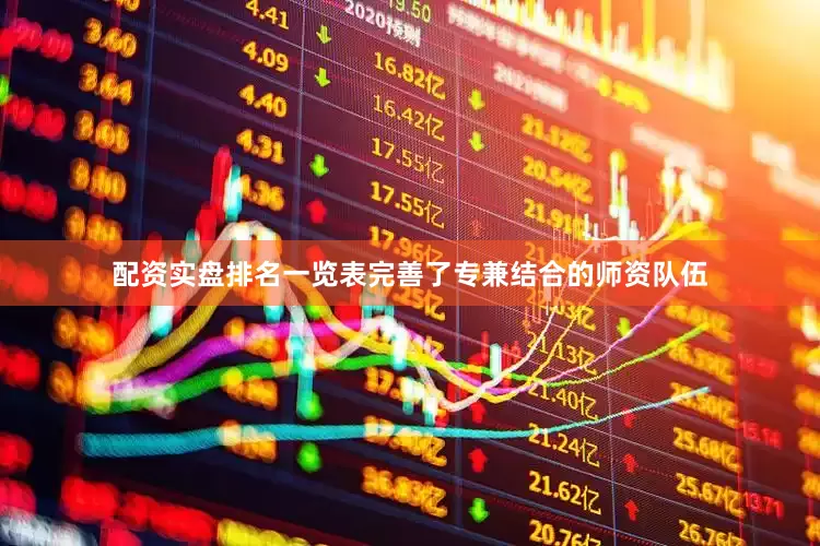 配资实盘排名一览表完善了专兼结合的师资队伍